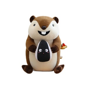 Dễ thương chữa bệnh gấu thêu lưới hạt hướng dương ăn gối PP bông Comforter Thú nhồi bông đồ chơi sinh nhật món quà siêu mềm - Product Image 5