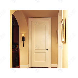 Porte en bois peinte de style scandinave simple, lignes nettes pour appartement moderne - Product Image 6