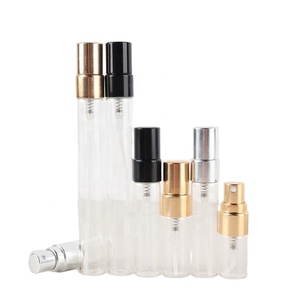 Portable <b>Perfume</b> Pen Tube Spray Bottle Dispenser Bottle Trial Glass <b>Perfume</b> Spray <b>Atomizer</b> Bottle with Aluminum Pump - Product Image 5
