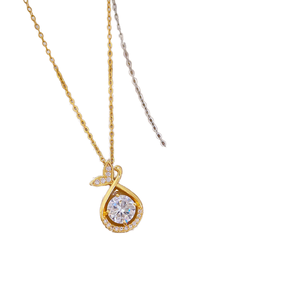 <span class=keywords><strong>Mylove</strong></span> Bijoux Unisexe en Acier Inoxydable, Pendentif Médaillon Tendance avec Chaîne à Maillons, Pierre Zircon, Style Hip Hop, Anniversaire, Plaqué Rhodium - Product Image 1