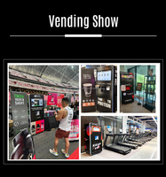 Máquina Expendedora Automática de Batidos de Proteínas de Grado Comercial YISO, 1800W, Bebidas Calientes/Frías, Sistema de Pago Múltiple para Gimnasios