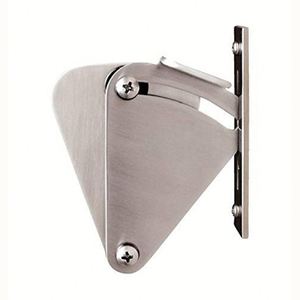 RHETECH Silver Barn Door Cerradura de pestillo de privacidad de gran tamaño para puerta corredera - Product Image 2