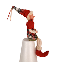 Vente en gros d'usine de décorations d'elfes de Noël pour la maison et la fête pour les événements et les célébrations