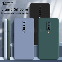 Pour Oneplus7 Pro étui Silicone liquide couverture souple pour Oneplus 7 7T Pro One Plus 8 T 8 T Oneplus8T Oneplus8 coque de téléphone antichoc