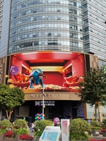 Módulo de Pantalla LED para Exteriores con Acceso Frontal, para Publicidad en Video Wall, Tamaños 250x250mm 320x320mm, Mantenimiento Frontal