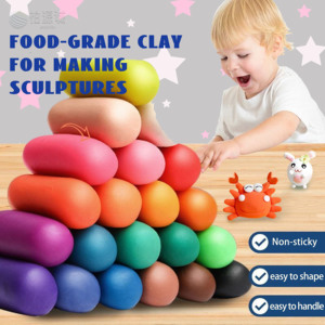 2025 hot-bán uống máy hình kháng khuẩn lúa mì đất sét sáng tạo trẻ em của giáo dục thiết lập vật liệu chịu lửa dmo đất sét - Product Image 4