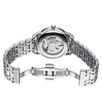 Montre-bracelet pour homme en acier inoxydable Relogio Masculino, montre mécanique automatique à tourbillon pour homme, originale
