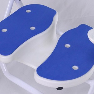 Chaise de douche pliante 966L-U en alliage d'aluminium, légère et portable, pour personnes âgées, handicapées, usage domestique et hospitalier - Product Image 2