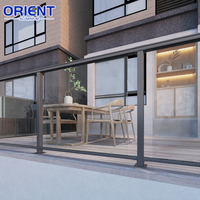 Balustrade de terrasse en aluminium pour escaliers de jardin