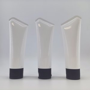 Custom Bottle Packaging Lotion <b>Tube</b> 100ml Uniique Cosmetic Private Cosmetic Sustainable <b>Tube</b> With Flip Top 7Shape Tail <b>Tube</b> - Product Image 6