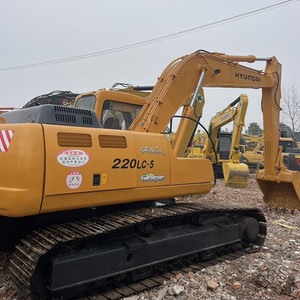 รถขุดไฮดรอลิกฮุนได 220LC มือสอง ชั่วโมงการใช้งานน้อย ประสิทธิภาพสูง เครื่องจักรก่อสร้างขนาดกลาง มีสินค้าในสต็อก - Product Image 4