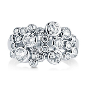 Anello Irregolare da Donna, Accessorio per Dito Semplice e alla Moda per Uso Quotidiano - Product Image 4