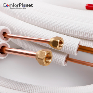 ท่อทองแดงหุ้มฉนวนคู่สำหรับระบบปรับอากาศ 3ม./15ม./20ม./30ม. ชุดท่อทองแดงหุ้มฉนวนสำหรับเครื่องปรับอากาศแบบแยกส่วน - Product Image 6