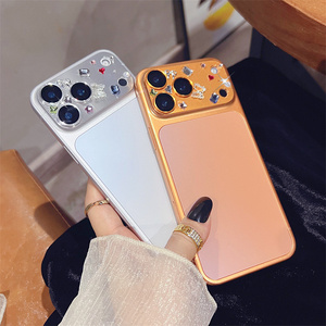 กระจกนิรภัยกันรอยเลนส์กล้องแบบผีเสื้ออะลูมิเนียมอัลลอยด์ สำหรับ iPhone 17 Pro Max ฟิล์มโบว์สีรุ้ง เคสโลหะป้องกันเลนส์ - Product Image 6