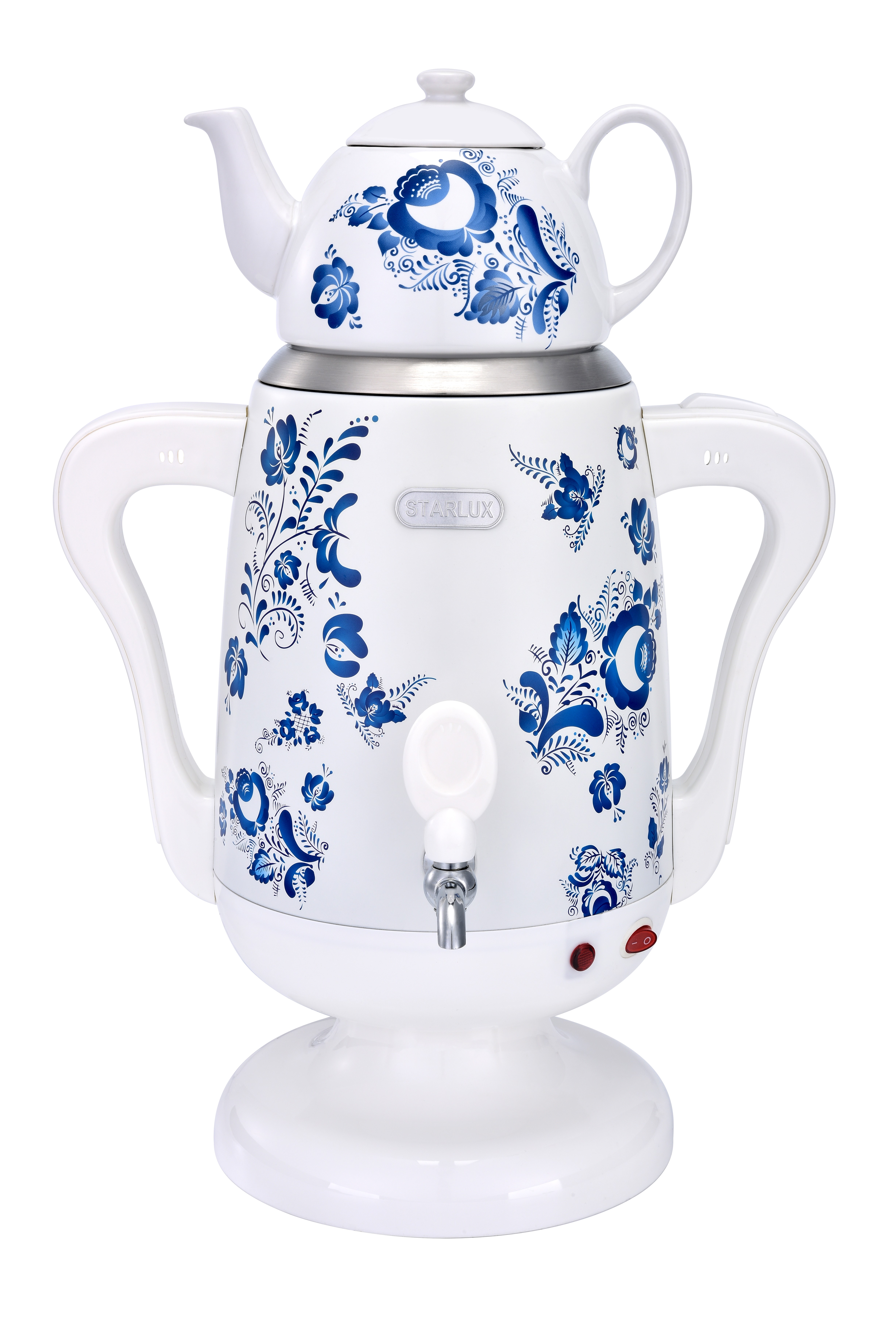 2511F- White(Flower Painting)