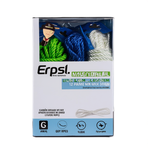 เชือกพลาสติก Erpsl ขนาด 8 มม. x 10 ม. แบบผสม แพ็ค 12 เส้น เชือกสำหรับยึด - Product Image 3