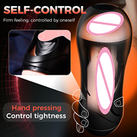 Jouets pour adultes : Godet masturbateur à usage multiple avec 10 modes de vibration et application, Jouets sexuels masculins, Vibrateur de poche électrique, Masturbateur masculin vibrant