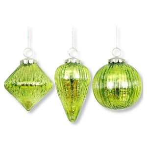 Adornos Navideños de Alta Calidad en Oferta, Bolas de Cristal Soplado a Mano de 6cm, 8cm y 10cm con Gancho para Colgar, Personalizables - Product Image 1