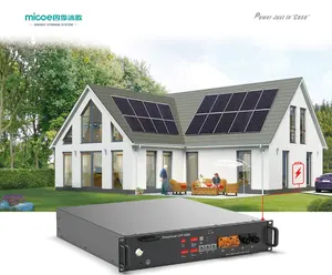 Micoe 48V 200a Oplaadbare Lifepo4 Zonne-Energie Opslagsysteem Lithium Ion Batterijen Micoe & Oem Split 10 Jaar Hybride Grid