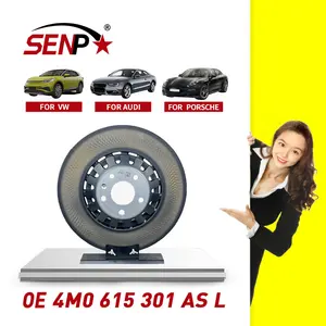 SENP Wholesale Car part Brake disc 4M0 615 301 AS for Audi A6L A7 Q8 Q5 Q7