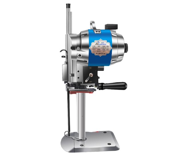 6/8/10" 550W Industrial Use Cloth Cutting Machine Manual Feed Mechanism Sewing Function New Straight Knife Manufacturing Plant