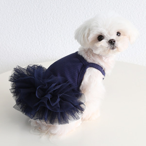 Elegante falda abullonada de ballet 2024 Primavera Verano nueva colección ropa para perros y gatos ropa para mascotas - Product Image 4