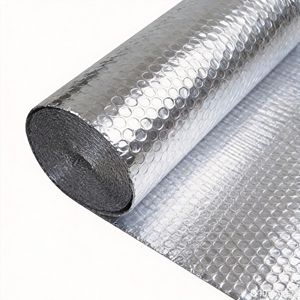 Factory Price Double Sided Aluminum Foil Bubble Insulation Film Heat Reflective Vapor Barrier for Building Roofing - Product Image 4