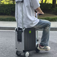 FENGJIU Offre Spéciale valise électrique intelligente de 20 pouces pour l'équitation et l'embarquement avec écran d'affichage
