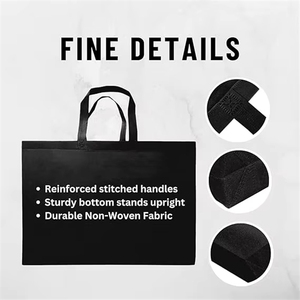 Bolsas de Compras de Tela No Tejida al por Mayor, Bolsos de Ropa Personalizados de Alta Gama, Impresión de Logotipo Personalizado - Product Image 3