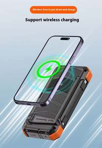 Cargador de Banco de energía solar portátil de 36000 Mah Banco de energía de 35 vatios <span class=keywords><strong>Pc</strong></span> portátil 30000 Mah con paneles solares Usb C - Product Image 5