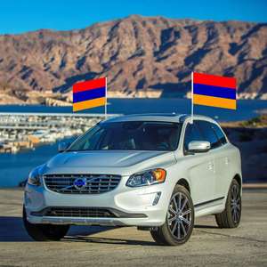 Cheap Price Armenia Car Window <b>Flag</b> 12x18inch Custom Logo with High Material - Product Image 6