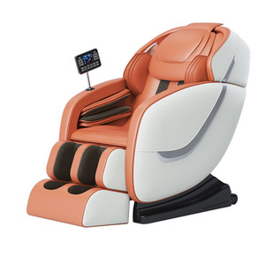 เก้าอี้นวดที่บ้าน SL Rail 4D Robotic Hand นวดอัตโนมัติทั่วร่างกาย โซฟาสีส้ม ขาว ดำ พร้อมรีโมทคอนโทรล - Product Image 4