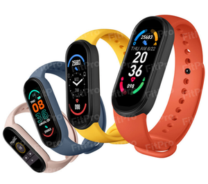 Reloj Inteligente <span class=keywords><strong>M6</strong></span> Versión Global 2023 a Precio Económico, Pulsera Deportiva, Monitor de Ritmo Cardíaco - Product Image 4