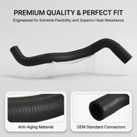 Tuyau de Vase d'Expansion EPDM en Gros d'Usine, Référence OE 30680927, Compatible XC90 2.5T 03-07, Remplacement Direct OEM, Expédition Rapide, Garantie 1 An