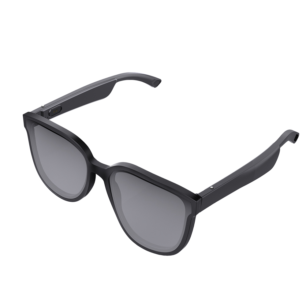 2022 New Smart Audio Glasses Resin Music Wireless Waterproof Smart Black Glasses