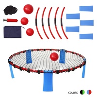 Jeu de balles spike avec sac de transport payé parc extérieur plage pelouse et jardin pour enfants et adultes