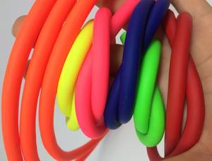 Großhandel PVC beschichtete Hunde leinen Haustier halsbänder 3m 15m lang <span class=keywords><strong>8mm</strong></span> Durchmesser Schnell verschluss Solid Pattern Katzen Griff Band Dekoration - Product Image 6