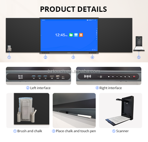 Sistema dual Pantalla táctil interactiva Android Lcd Escuela Aula Eléctrica Interactiva Niños Escuela <span class=keywords><strong>Pizarra</strong></span> para niños - Product Image 3