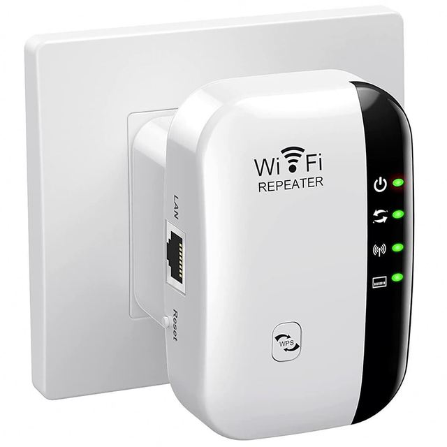 300Mbps Wifi Repeater2.4g Signal Booster Long Range Amplifier with Ethernet  WiFi El Repetidor WiFi