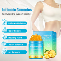 Gummies à l'orme rouge pour femmes, pour la santé de la flore vaginale, complément alimentaire pour les soins féminins quotidiens