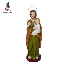 Católica St <span class=keywords><strong>Antonio</strong></span> antiguo hecho a mano <span class=keywords><strong>de</strong></span> resina decoración estatuas religiosas - Product Image 6