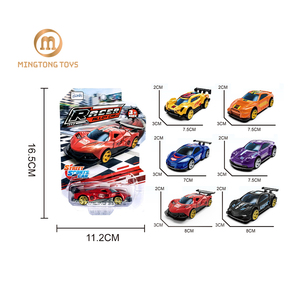 Venta al por mayor de aleación 1:64 Mini ruedas de Metal 6 diferentes estilos de vehículos surtidos modelo de diseño personalizado blister individual coches fundidos a presión - Product Image 6