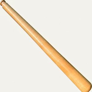 Ensemble de bâtons de baseball KATBROS INDUSTRIES, 27 pouces, barillet de 2,3 pouces, bois naturel, léger, 3 pièces, bâton d'entraînement pour débutants - Product Image 3