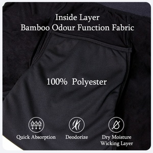 Sous-vêtements d'incontinence pour hommes LYNMISS, respirants, en bambou tricoté, flux abondant, réutilisables, lavables - Product Image 3