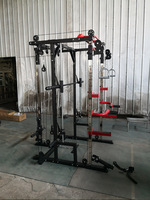 En stock, vente en gros, équipement de fitness pour la maison, appareil multifonctionnel de cross-training, machine Smith, cage de musculation, rack de squat réglable