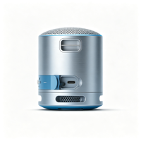 Haut-parleur audio sans fil portable d'extérieur étanche OEM/ODM d'usine pour V5.3 5W avec subwoofer, forme personnalisée, logo et prise en charge de l'application
