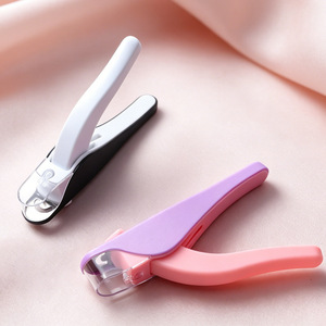 Coupe-ongles, coupe-ongles en forme de U, coupe-ongles anti-éclaboussures, outils pour extensions d'ongles et faux ongles pour salons de manucure. - Product Image 2
