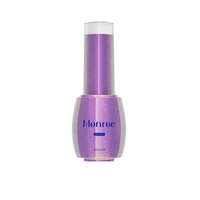 Bouteille de vernis à ongles en verre vide de 16ml avec bouchon de brosse Emballage de conteneur de vernis gel UV personnalisable