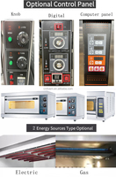 Commerciële Bakkerij Apparatuur Industriële Heavy Duty 3 Decks 6 Trays Brood Elektrische Bakoven