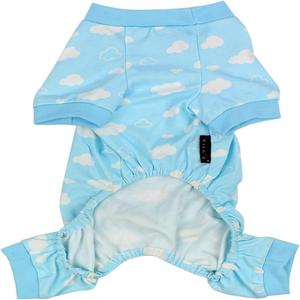 Cute Blue Cloud CatDog Onesie XS Size Everyday Outfit para perros y gatos machos Pijamas para perros - Product Image 1